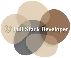 Logo Laravel full stack developer
