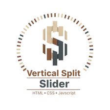 Logo Vertical Split Slider
