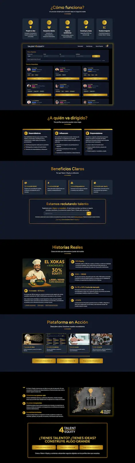 Captura de imagen de proyecto Ganesha Tests diseñado con Laravel