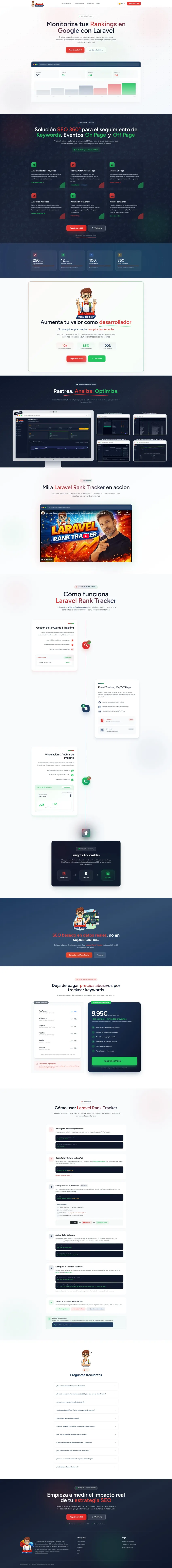 Captura de imagen de proyecto Laravel Rank Tracker