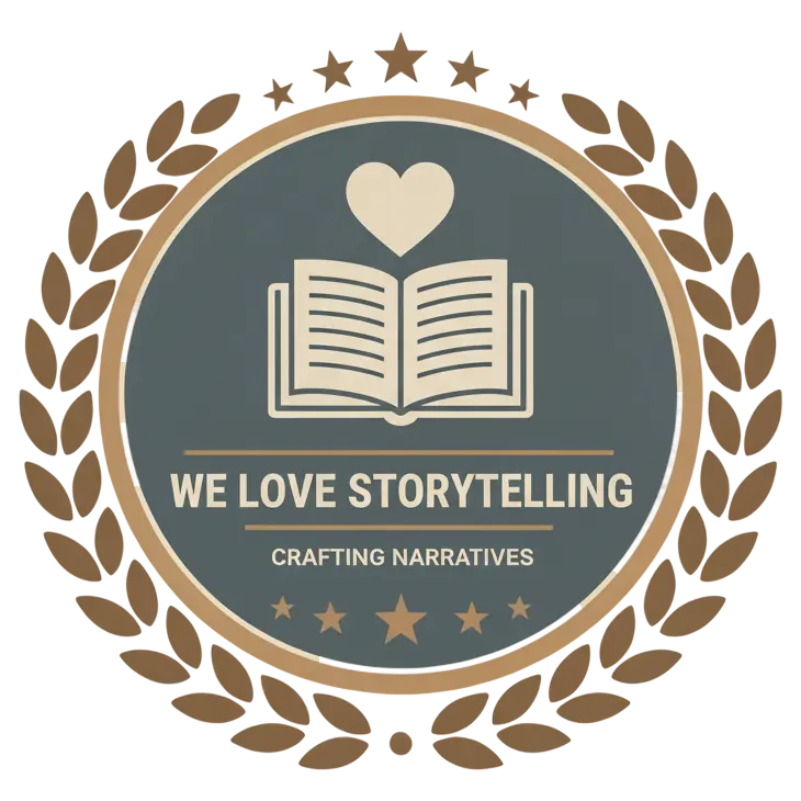 We Love Storytelling Creative Badge