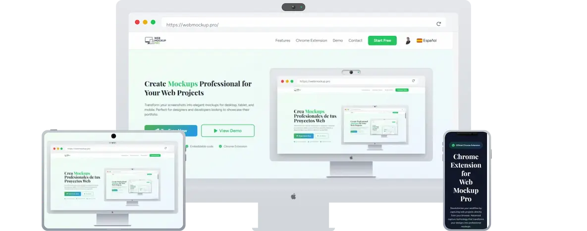 Generador de Mockups para webs